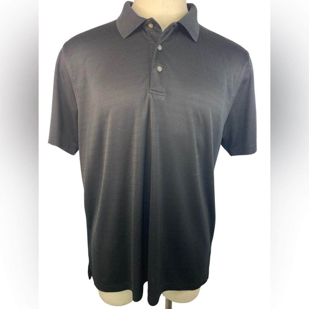 Grand Slam Slim Fit Black Short Sleeve Polo Shirt Men’s XXL
